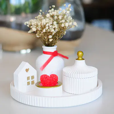 Eternal Village Ribbed Vanity & Sanctuary Set primary image