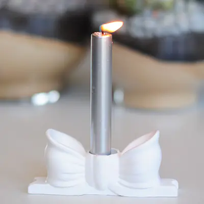 Eternal Knot Sculptural Bow Candle Holder primary image