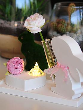 Flora & Fluff Easter Heart Sanctuary