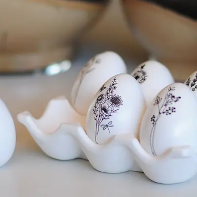 Wildflower Meadow Ceramic Egg & Crate Set primary image