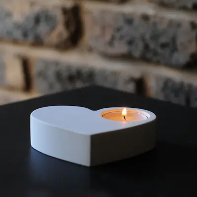 Heart T-light candle Holder primary image