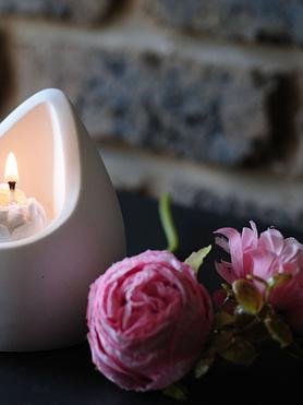 The Dewdrop Sculptural Candle Vessel