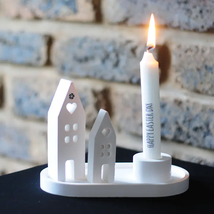 Nordic Village Easter Candle Tray - Master