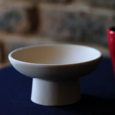 Footed Bowl on Stand primary image