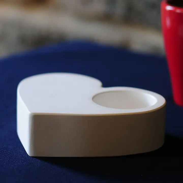 Heart Tealight Candle - Master