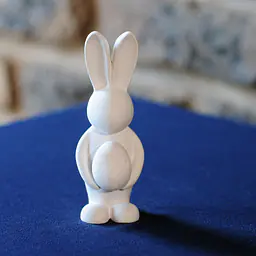 Bunny Holding Egg - Master