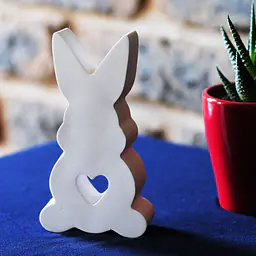 Bunny with Heart Up Ears - Master