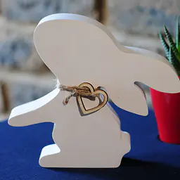 Bunny Holding Vase - Master